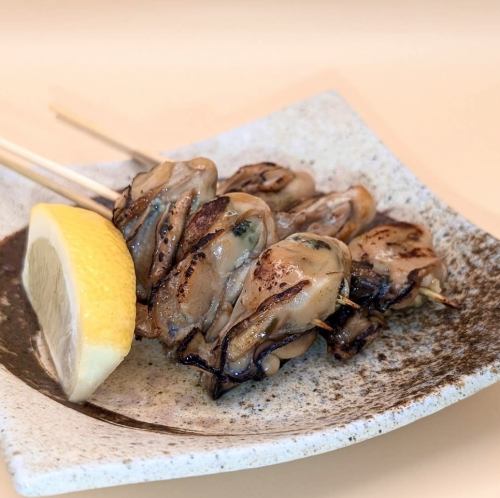 広島産 牡蠣醤油炭焼き<1本>