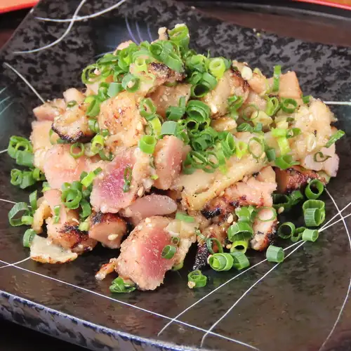 鶏のたたき　西京焼き