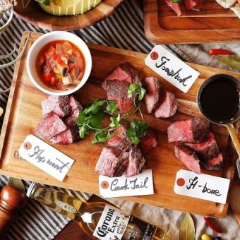 【还有生啤！每日3小时无限畅饮】羊排、牛臀肉、巴西烤肉无限畅饮【6000日元】