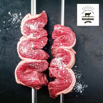 【生ビールOK!3時間飲み放題付】目の前カット本格シュラスコ&肉寿司食べ放題コース【4500円】