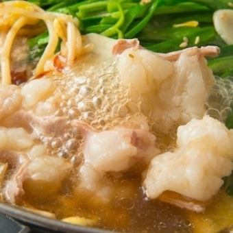 Ever-popular ■All-you-can-drink course of selected motsu nabe and all brands of shochu■