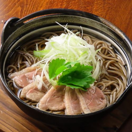 【〆の逸品】ざる蕎麦/鴨蕎麦/山葵茶漬け/味噌おにぎり等
