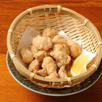 ナンコツの柚子胡椒揚げ