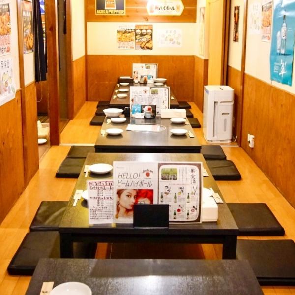 【広々空間でおもてなし◎】お1人様やお二人様も大歓迎♪カウンター席もございます！人数希望はお気軽にお問合せください♪