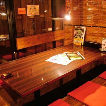 The spacious horigotatsu can be enjoyed not only by families with children but also by grandparents.