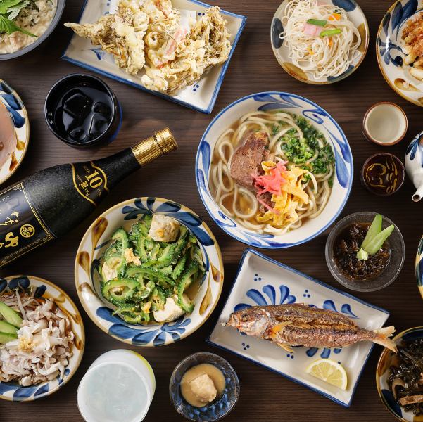 【カジュマルコース】料理全7品+90分飲み放題　3980円(税込)