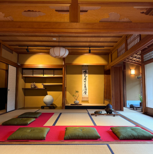茶道体験のお茶席