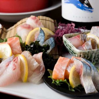 【成人女孩的夜晚】附2小時無限暢飲!可享用長濱市場直送的新鮮生魚片和人氣菜單的套餐