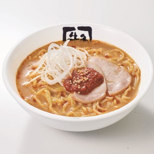 美味的辣蒜拉面