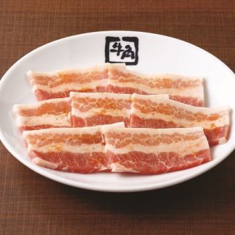 豚カルビ(タレ・塩ダレ・味噌ダレ)