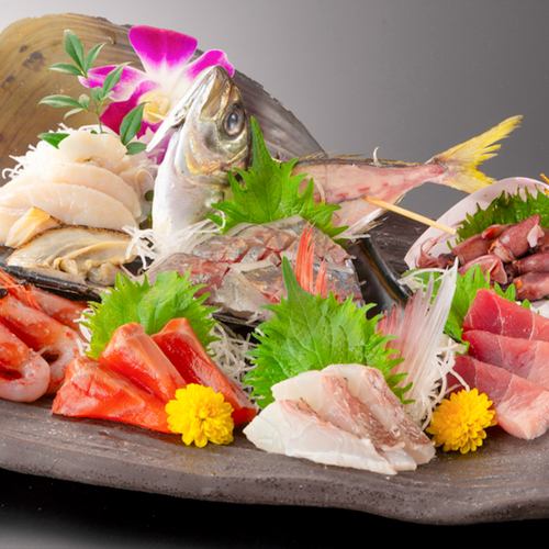 極為新鮮的刺身拼盤