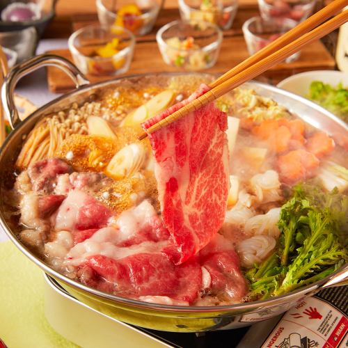 黑毛和牛里脊寿喜烧牛肉锅(1人份)