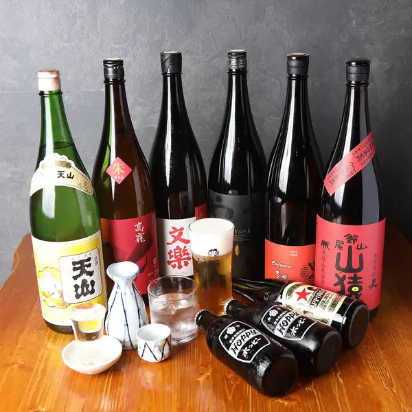 【◆贅沢ペアリング◆】種類豊富なワインやお酒を厳選！食後の自家製濃厚デザートとも相性抜群♪
