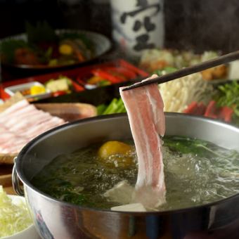 Casual Yuzu-cooked Shabu-shabu★Petit Shabu Course [10 dishes total] 5,000 yen