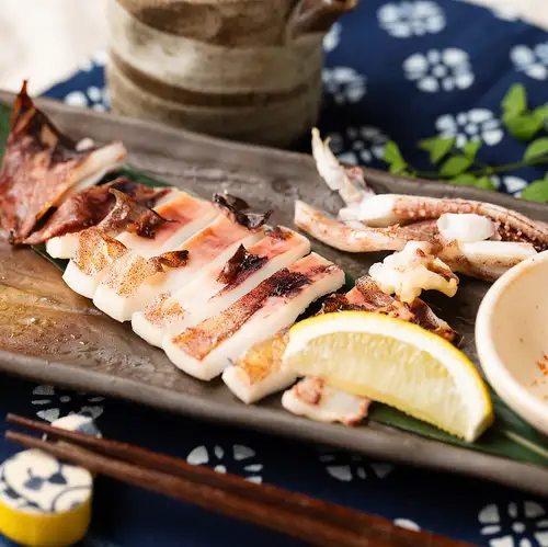 Dried whole squid (overnight)