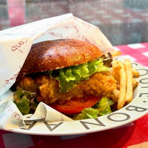 チキンバーガー