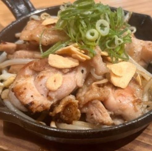 【신 MENU】닭의 마늘 볶음