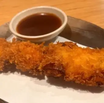 【新MENU】ぎんじのジャンボ串カツ
