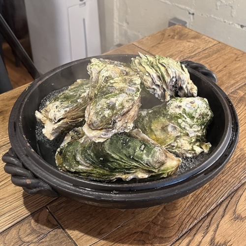 蒸牡蠣