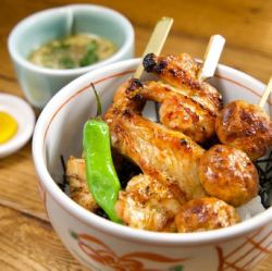 炭烤雞肉蓋飯
