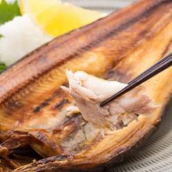 Large Atka mackerel grilled