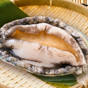 Grilled dancing abalone