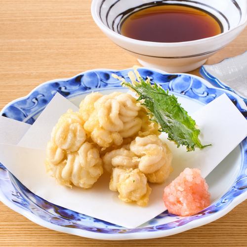 Whitefish milt tempura