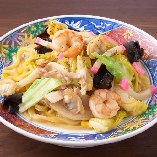 Tsukemen/Seafood Yaki-chanpon each