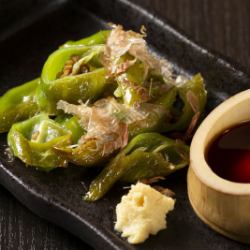 万願寺唐辛子おかか和え