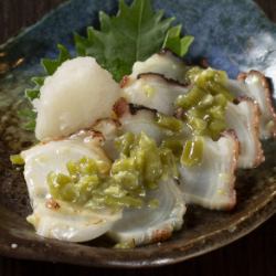 炙り生たこわさび