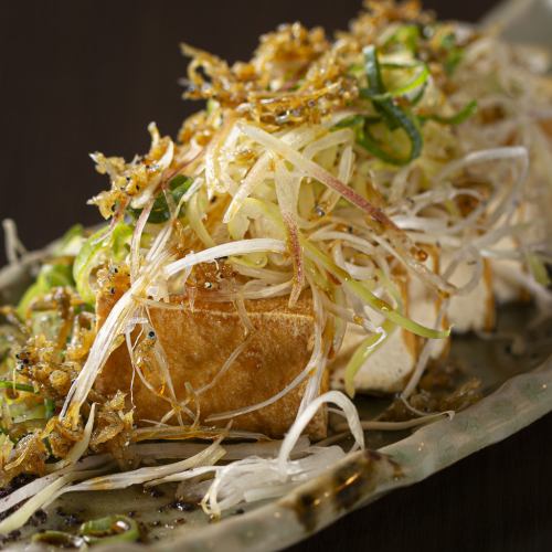 매실 감자 튀김 두부