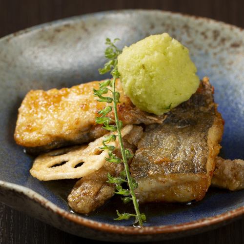 예쁜 튀김 와사비 강판