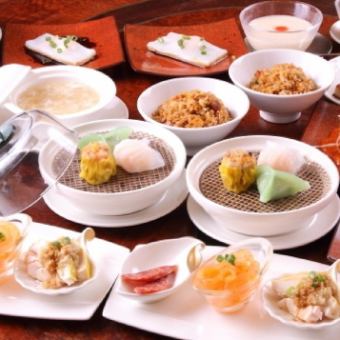 无限畅饮套餐 5,500日元（含税） 共7道菜