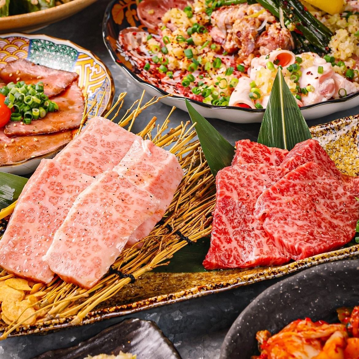 ホルモン、一品、ご飯物など各種が食べ放題のコースご用意!