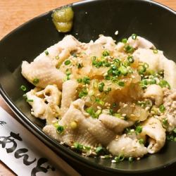 鶏皮おろしポン酢