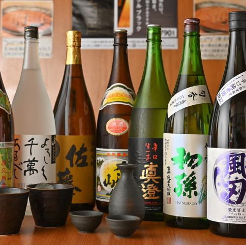 こだわり料理に合うお酒を多数ご用意♪