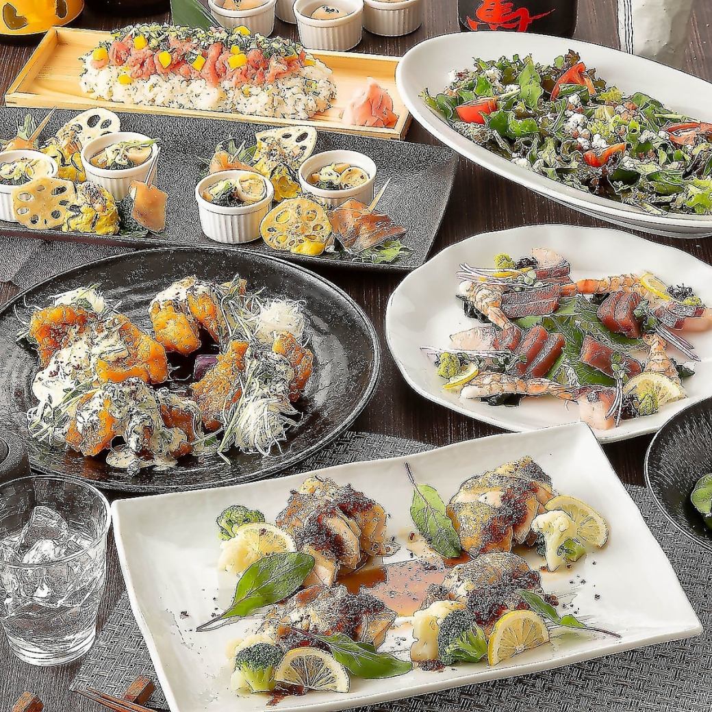 Enjoy creative cuisine♪ We offer a variety of courses including our signature dishes and all-you-can-drink options!