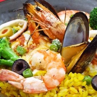 [Weekdays only] Super value lunch set selection! 1,400 yen! (Paella set)