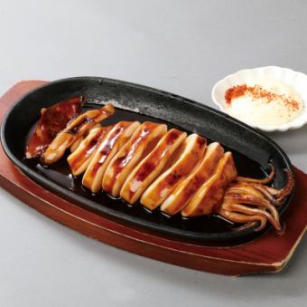 豪快 イカの姿焼き