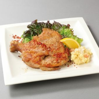 鶏もも一本丸焼き
