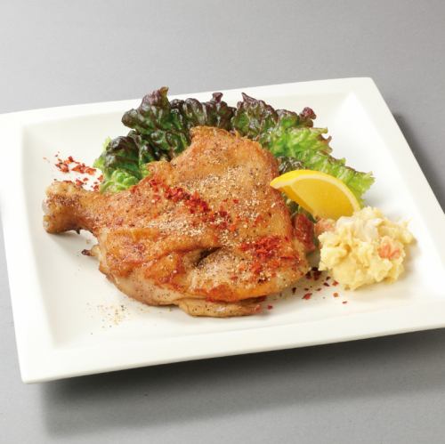 鶏もも一本丸焼き