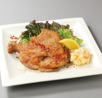鶏もも一本丸焼き