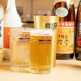 【月・水・木限定ハッピーアワー】生ビール&ハイボール1杯199円!17:00~19:00までのご注文限定