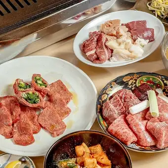 엄선의 흑모 와규 위 소금탕이나 추천의 부위를 맛볼 수 있는 호화 코스♪다이토 미라크 능숙 코스 6,000엔