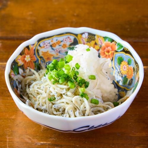 ふわふわ しらす鬼おろし