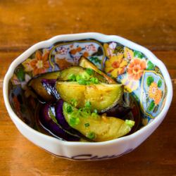 揚げ茄子の出汁ポン酢