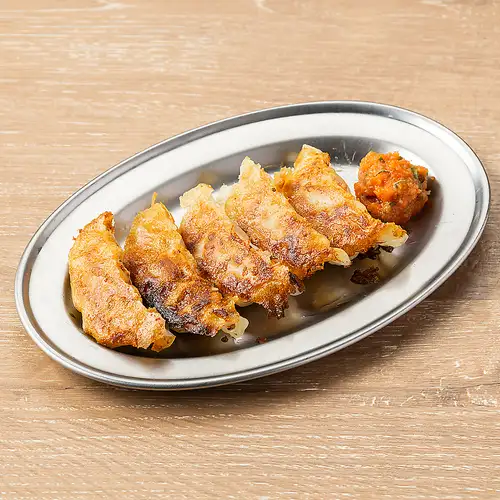 紫蘇和明太子餃子
