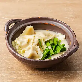 白水煮餃子