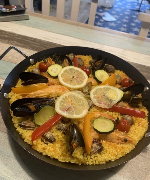 魚介ゴロゴロパエリア