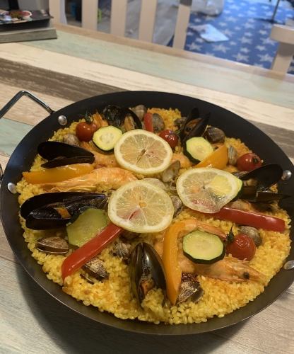 魚介ゴロゴロパエリア